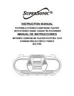 Supersonic SC-745 Instruction Manual preview