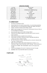 Preview for 2 page of Supertrax Can Am Style Installation And Operation Instructions Manual