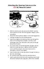 Предварительный просмотр 9 страницы Supertrax Licensed Toyota Tundra Kids Ride on Truck Instruction Manual