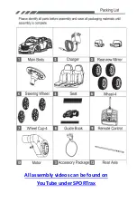 Предварительный просмотр 3 страницы Supertrax Maybach Style Kids Ride on Car Installation And Operation Instructions Manual