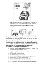 Предварительный просмотр 8 страницы Supertrax Maybach Style Kids Ride on Car Installation And Operation Instructions Manual