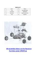 Предварительный просмотр 3 страницы Supertrax WideTrack Assembly And Operation Instructions Manual