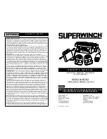 Superwinch 06302 Owner'S Manual preview