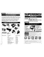 Superwinch LT3000 Owner'S Manual preview