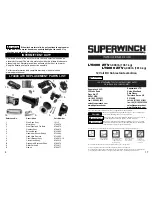 Предварительный просмотр 8 страницы Superwinch LT3000 Owner'S Manual