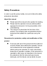 Preview for 3 page of SUPMEA SUP-C703S User Manual