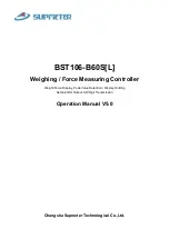 Supmeter BST106-B60S(L) Operation Manual предпросмотр