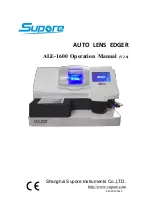 Supore ALE-1600 Operation Manual preview