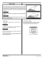 Preview for 48 page of Supra 2007 Comp 20 Owner'S Manual