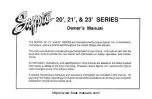 Supra Bravura 21 Series Owner'S Manual preview