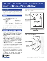 Preview for 4 page of Supra TRACcess TRAC-Vault BT Smart Installation Instructions Manual