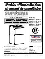 SUPREME FEM15-E230V1M-A Manual preview