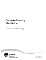 SUPREME Heatseeker Solar Pool Heating User Manual preview