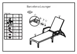 Preview for 2 page of supremo LEISURE Barcelona Lounger Product Assembly