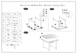 Preview for 2 page of supremo LEISURE Barcelona Mini Modular Dining Table Product Assembly