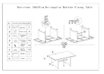 Предварительный просмотр 2 страницы supremo LEISURE Barcelona Rectangular Modular Dining Table Product Assembly