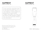 SUPRENT BT475BX Quick Start Manual preview