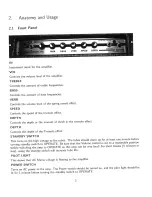 Preview for 4 page of SUPRO 1622RT TREMO-VERB User Manual