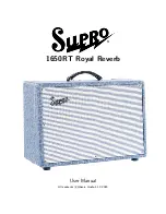 SUPRO 1650RT ROYAL REVERB User Manual preview