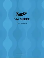 SUPRO '64 SUPER User Manual preview