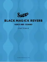 SUPRO BLACK MAGICK REVERB User Manual preview