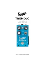 SUPRO TREMOLO User Manual предпросмотр