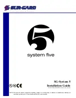 Sur-Gard SG-System 5 Installation Manual preview