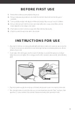 Preview for 9 page of Sur la table SLT-5801 Owner'S Manual