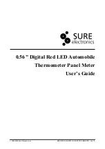 Sure Electronics 0.56" User Manual preview