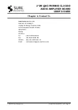 Preview for 22 page of Sure Electronics PAM8803 User Manual