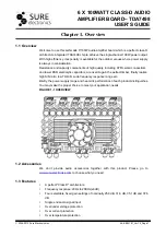 Предварительный просмотр 5 страницы Sure Electronics TDA7498 User Manual