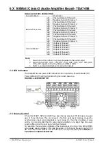 Предварительный просмотр 9 страницы Sure Electronics TDA7498 User Manual