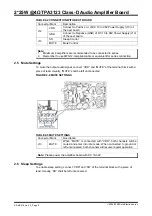 Preview for 11 page of Sure Electronics TPA3123 User Manual