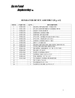 Preview for 14 page of Sure-Feed Engineering SE-1200-E Operations & Parts Manual