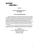 Preview for 39 page of Sure-Feed Engineering SE-1200-E Operations & Parts Manual