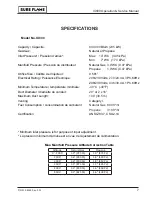 Предварительный просмотр 7 страницы Sure Flame IX800 Operation And Maintenance Manual