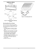 Предварительный просмотр 11 страницы Sure Heat BWH10NLM Safety Information And Installation Manual