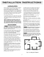 Preview for 7 page of Sure Heat CHARLESTON Series Installation And Operating Manual