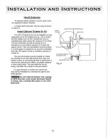 Предварительный просмотр 13 страницы Sure Heat Charleston VFB32 Homeowner'S Installation & Operating Manual