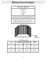 Предварительный просмотр 5 страницы Sure Heat Charlestone VFBC36A Installation And Operating Manual