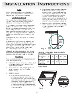 Предварительный просмотр 8 страницы Sure Heat Charlestone VFBC36A Installation And Operating Manual