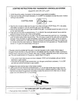 Предварительный просмотр 9 страницы Sure Heat CVT-18 Installation And Operating Instrictions