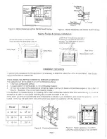 Предварительный просмотр 3 страницы Sure Heat FB-36 Installation And Operating Instructions Manual