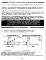 Предварительный просмотр 4 страницы Sure Heat OVM21LP Insta;;Ation And Operating Instructions