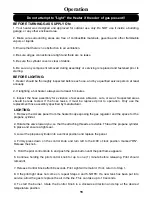 Preview for 11 page of Sure Heat T35PHLP Use And Care Manual