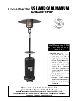 Sure Heat T87PHLP Use And Care Manual preview