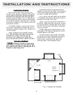 Предварительный просмотр 8 страницы Sure Heat VFLB32 Homeowner'S Installation And Operating Manual