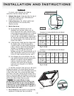 Предварительный просмотр 10 страницы Sure Heat VFLB32 Homeowner'S Installation And Operating Manual