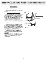 Предварительный просмотр 13 страницы Sure Heat VFLB32 Homeowner'S Installation And Operating Manual