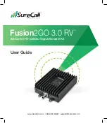 SureCall Fusion2GO 3.0 RV User Manual preview